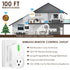 K KASONIC - Wireless Remote Control Outlet, Indoor Remote Light Switch for Plug in Lamp, Small Electrical Appliance up to 100 Feet Away, 10A/1200W...