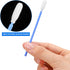 200 Pieces Foam Swab Cleaning Swab Foam Tips Sponge Stick for Inkjet Printer Print Head Camera Optical Lens Optical Equipment (Blue)...