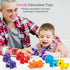 Matching Letters Fine Motor Toy Double-Sided ABC Unicorns Alphabet Match Game with Uppercase Lowercase Preschool Educational Montessori Learning T...
