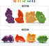Cake Leaves Baking Pie Crust Cutters Set of 4 Random Color...