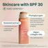 ATTITUDE Oceanly Tinted Shimmer Face Cream Stick with SPF 30, EWG Verified, Plastic-Free, Broad Spectrum UVA/UVB Protection with Zinc Oxide, Unive...