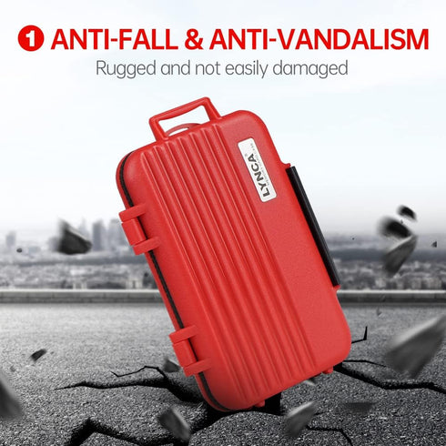 LYNCA 24 Slots Camera Memory Card Case Holder Water-Resistant Anti-Shock SD Card Case Holder Wallet for 8 SD Cards 4 CF Cards 12 Micro SD/TF Cards...