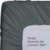 Utopia Bedding Full Fitted Sheet - Bottom Sheet - Deep Pocket - Soft Microfiber - Shrinkage and Fade Resistant - Easy Care -1 Fitted Sheet Only (G...