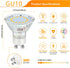 GU10 LED Light Bulb, 50 Watt Halogen Equivalent, Warm White 2700K 450LM Non-Dimmable 4W LED Replacement Recessed Track Lighting, 5-Pack...