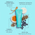 TULA Skin Care The Cult Classic Purifying Face Cleanser (Travel-Size) | Gentle and Effective Face Wash, Makeup Remover, Nourishing and Hydrating |...