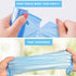4 Gallon Colorful Trash Bags - Durable Small Garbage Bag Liners for Office, Bedroom, and Bathroom, 100 Count (5 Rolls)...
