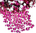 AD Beads 1440 Pieces Mixed Size Glue on Quality Glass Flatback Rhinestones Round Crystal Gems (24 Rose)...