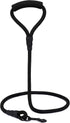 Mile High Life Dog Leash with Comfortable Padded Handle | Black Nylon Rope Dog Leash | Heavy Duty 6 Feet Dog Leashes (Black)...