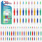 Navona 30 PCS Individually Wrapped Bulk Toothbrush Pack, Colorful Manual Disposable Toothbrush Set for Adult or Kid, Ergonomics Handle, Soft Brist...