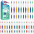 Navona 30 PCS Individually Wrapped Bulk Toothbrush Pack, Colorful Manual Disposable Toothbrush Set for Adult or Kid, Ergonomics Handle, Soft Brist...
