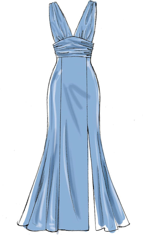 McCall Pattern Women's Fully Lined Evening and Cocktail Dress, Sizes 6-14 Sewing Pattern...