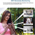 Mini WIFI Camera 1080P HD Night Vision Included Motion Detection Remote Monitoring 160° Wide Angle Micro Baby Monitor for Home Office Store Wareho...
