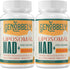 800 mg Liposomal NAD+ Supplement with Nicotinamide Riboside 200 mg, Trans-Resveratrol 100 mg - True NAD Supplement for DNA Repair, Healthy Aging, ...