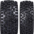 12mm Hex 2.2'' Pre-Glued RC Buggy Wheels and Tires, Out Dia. 3.5'' for 1/10 1/12 1/14 1/16 Off-Road RC Buggy Truck, Set of 4...
