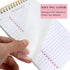 To Do List Notepad, Undated Daily Planner Notepad with To Do List Notebook Checklist Planner Spiral Waterproof Cover Notepad for Office Supplies, ...