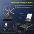 Cell Phone Stand with Wireless Bluetooth Speaker Compatible for Any Smartphones,Anti-Slip Design Phone Holder with HD Surround Sound Bluetooth Spe...