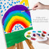 FANDAMEI Oval Paint Palette Tray, Plastic Paint Tray Palette, Painting Palette, Paint Tray Palettes Paint Pallets with Thumb Hole for Adults & Kid...