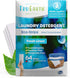 Tru Earth Compact Dry Laundry Detergent Sheets - Up to 128 Loads (64 Sheets) - Paraben-Free - Original Eco-Strip Liquidless Laundry Detergent, Tra...
