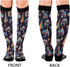 Green Grapes Compression Socks for Women and Men Circulation Long Socks for Athletic Running 1...