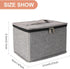 Mingting Die Cut Storage Box,Die Cut Storage Organizer,Fully-Padded Inside with Sturdy Construction, Die Cut Storage Container Box For Greeting Ca...