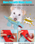 SCHITEC Squeaky Dog Toys, Crinkle Plush Water Bottle Toy with No Stuffing Body, Interactive Squawking Pet Chew Toy for Puppy Small Medium Large Do...