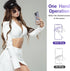 3 PCS Cell Phone Ring Stand Holder, Cute Butterfly Painted Pattern Metal Finger Kickstand 360 Degrees Rotation Ring Holder Grip with Knob Loop Com...