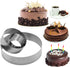 Cake Ring Set,Cake Mold Set,Pastry Ring,Mousse Ring,Ring Mold for Baking-4/6/8/10 Inch...