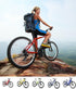 E Bike Battery Cover, Reflective Battery Protective Cover E-Bike at Night, Bicycle Thermal Cover Waterproof Dustproof Bag for Battery in Downtube,...
