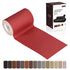 Leather Repair Patch Tape, Red 3 x 61 Inches Self Adhesive Leather Repair Kit for Furniture, Car Seat,Vinyl Leather Repair Kit for Office Chairs, ...