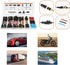 Automotive Electrical Connectors kit 1/2/3/4 Pin Waterproof Electric Wire Connector plugs Battery Terminal Connectors socket 1.5mm Series Wire Har...