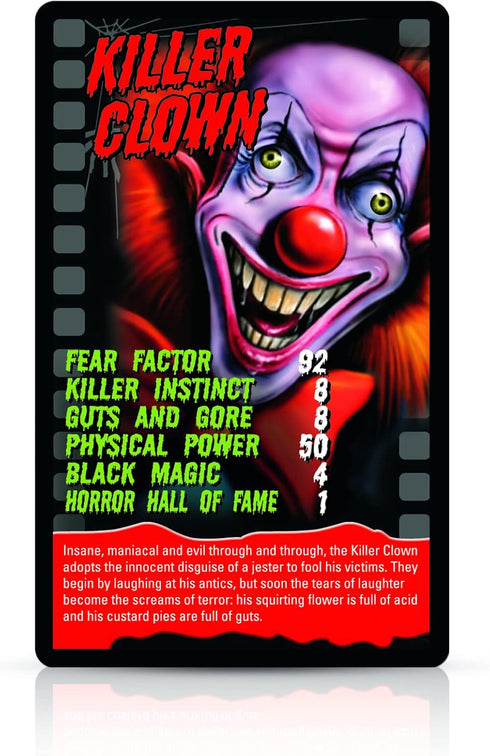 Top Trumps Card Game Horror - Family Games For Kids and Adults - Learning Games - Kids Card Games for 2 Players and more - Kid War Games - Card Wa...