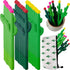 Cactus Shaped Rollerball Pens (30PCS) with Cactus Pencil Case, Green, 31 Piece Set...