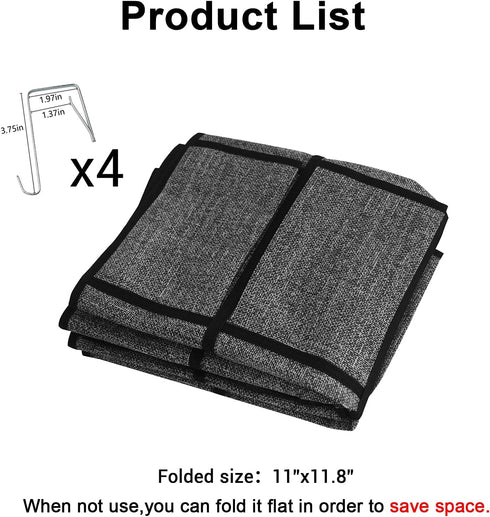 homyfort Over the Door Shoe Organizer, Hanging Shoe Rack Storage Holder with 24 Large Pockets for Closet Door, Men Women Kids Shoes, Cruise (Black...