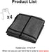 homyfort Over the Door Shoe Organizer, Hanging Shoe Rack Storage Holder with 24 Large Pockets for Closet Door, Men Women Kids Shoes, Cruise (Black...