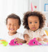DolliBu Dolphin Bath Buddy Squirter - Floating Pink Dolphin Rubber Bath Toy, Fun Water Squirting Bathtime Play for Toddlers, Cute Sea Life Animal ...