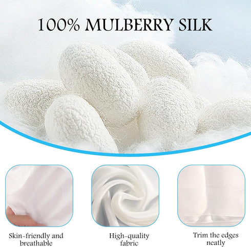 100% Pure Silk Pocket Squares for Men, 14" Solid Color Suit Mens Handkerchiefs, Elegant Premium White Silk Pocket Square for Any Gentleman Wedding...