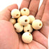 R.FLOWER Natural Wood Beads Round Ball Wooden Loose Beads Unfinished Wood Spacer Beads for Craft-making 200pcs (16mm)...