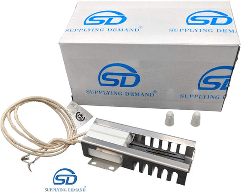 Supplying Demand WB2X9998 WB2X8212 Gas Range Oven Flat Style Igniter Replacement