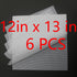 Silicone Mesh Dehydrator Sheets for COSORI - 6pcs 12 x 13 inch Dehydrator Drying Sheets Compatible with With Magic Mill Ivation Chefman ChefWave...