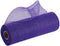 Purple Deco Mesh Wreath Decor - 10" x 10 Yards, Decorative Ribbon Roll, Swag, Tree Topper, Bows, Gifts, Garlands, Presents, Mardi Gras, Easter...