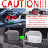 3-Layers Shiny Chrome Plated 4-Door Handle Overlay Covers with Smart Key Designed for F-150 F-250 F-350...