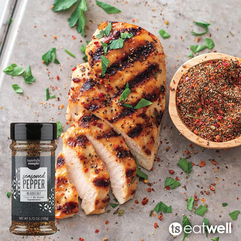 Tastefully Simple Seasoned Pepper, 3.72 Ounce...