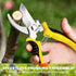Garden Pruning Shears,3 Pack Stainless Steel Pruning Shears for Gardening,Garden Scissors Set with Storage Bag,Garden Clippers Handheld,Garden Too...