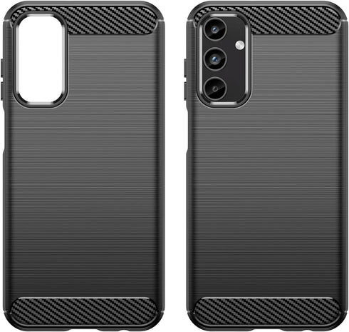 for Samsung Galaxy A15 5G Phone case, Shockproof, Scratch Resistant Carbon Fiber Jacket, Soft TPU,for Galaxy A15 4G case (Black)...