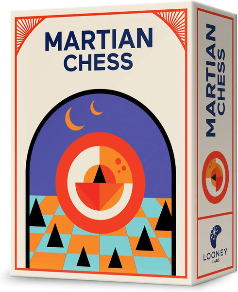 Looney Labs Martian Chess Game - Best Board Games Family Games for Game Night Strategy Board Games for Adults Chess-Style Board Game 2 Player Stra...