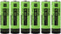 iMah AA Rechargeable Batteries for Solar Lights 1.2V 1300mAh Ni-MH, Also Work with Garden Lamps, Remotes, Mice and Other Household Devices, 6-Pack...