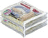 Heavy Duty Vinyl Zippered See-Through Storage Bags (Clear) for Jewelry, Shirts, Cosmetics, Arts & Crafts Supplies and Much More! (9" x 11" x 2") 0...