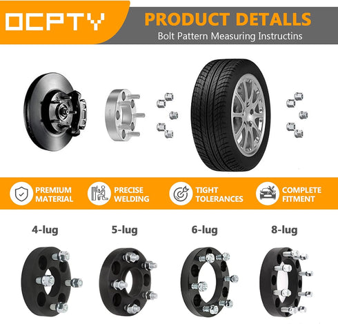 OCPTY 5x120 to 5x120 Wheel Spacers 15mm for 328i 5 Lug Hub Centric Wheel Spacers 72.56mm Compatible With M-Coupe/Roadster with Lug Bolts(12x1.5) f...