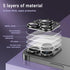 AFARER [2 Pack Camera Lens Protector for iPhone 15 Pro 6.1"/iPhone 15 Pro Max 6.7",3D Aluminum Metal Lens Film,9H Hardness Tempered Glass Camera S...