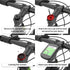 Bike Stem Top Cap Mount - Garmin Mountain Bike Mount for Garmin 25 200 130 500 510 520 520 800 810 820 1000 1030, Wahoo Elemnt, Bryton, Cateye Cyc...